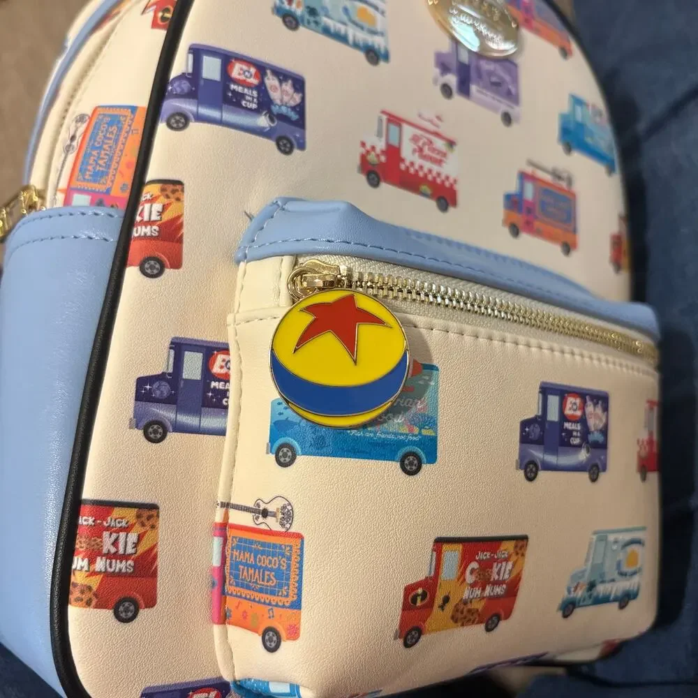 Our Universe Disney Pixar Food Trucks Mini Backpack -Like New BoxLunch Exclusive